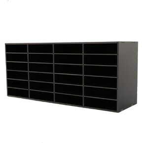Mailbox for Classroom 24 Slots, Mail Sorter, Paper Organizer Storage, Mail Organizer for Home Library Office Classroom (White, 24 Slots) in Saudi Arabia