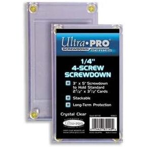 Ultra Pro Screwdown 1/4 بوصة 4-chrow حامل بطاقة راحة