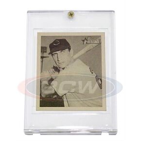 BCW PM-PC48 1948-1950 Bowman Card 1-SCREW حامل (5 سنوات+ UV)