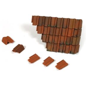 Vallejo Scenics - 1:35 Damaged Roof Section & Tiles