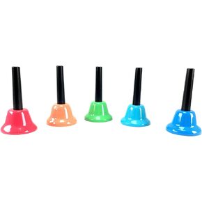 RHYTHM BAND Kids Play Chromatic 5 Note Add - On Handbells Set