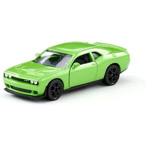 Siku 1408, Dodge Challenger SRT Hellcat, Metal/Plastic, Green, Opening Doors, Toy car for Children