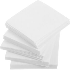 homoyoyo 50pcs عزل درجة حرارة حشية الألياف الخزفية لأفران الميكروويف مادة الألياف الخزفية المقاومة للحريق