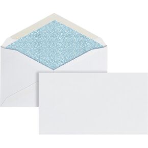 Office Depot Security Envelopes, #6 3/4 (3 5/8in. x 6 1/2in.), White, Box Of 500, 12026