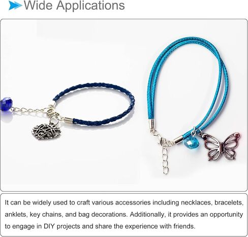 Leather Cord End Cap with Lobster Claw Clasps, 7.5mm ID, Jewelry Connector Findings Rose Gold Tone - (Applications: for Bracelets Necklaces), 5-Pieces in Saudi Arabia