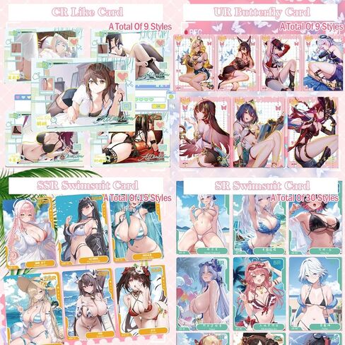 MEIKA Series - Senpai Goddess Haven 6 Series - 1 Box - Anime Girl Card Collection Waifu Cards (NSZW06) in Saudi Arabia