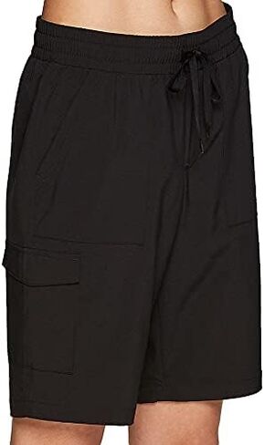 RBX Active Women's Bermuda Short, Quick Drying Long Length Woven Cargo Short with Pockets Sea Green 11-Inch S in Saudi Arabia