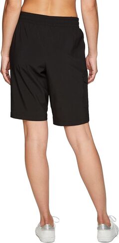 RBX Active Women's Bermuda Short, Quick Drying Long Length Woven Cargo Short with Pockets Sea Green 11-Inch S in Saudi Arabia