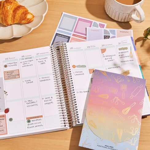 Erin Condren Classic Sticker Book in Bold Blooms Design - Decorate Your Paper Crafts, Label, Color Code Your Planner and Calendar with Beautiful Stickers in Saudi Arabia