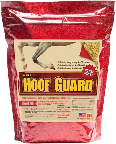 Equine Hoof Guard 10 lb, Concentrated Hoof Supplement, 32 mg. of Biotin in Saudi Arabia