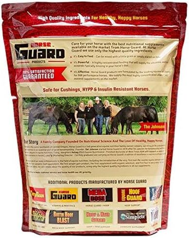 Equine Hoof Guard 10 lb, Concentrated Hoof Supplement, 32 mg. of Biotin in Saudi Arabia