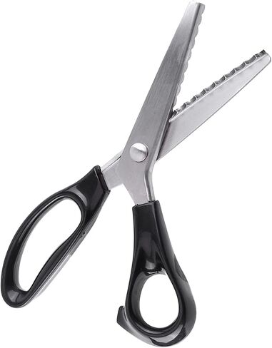 Fabric Deco Round Pinking Shears Scissors C 3 5 7mm of These Pinking Shears Are Ergonomically for Comfortable Reducing Round EdgePinking Shear 5 7mm (7mm) in Saudi Arabia