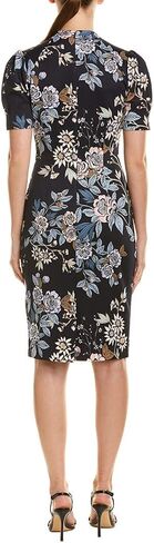 Vince Camuto Women's Printed Sheath Dress, Navy, 8 in Saudi Arabia