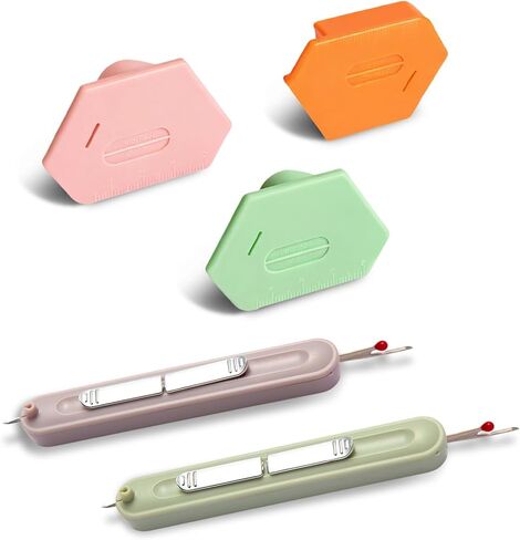 Magnetic Seam Guide for Sewing Machine，Polygonal Multifunctional Graduated Guide Plate with 2 Needle Threader, Sewing Machine Accessories and Supplies in Saudi Arabia