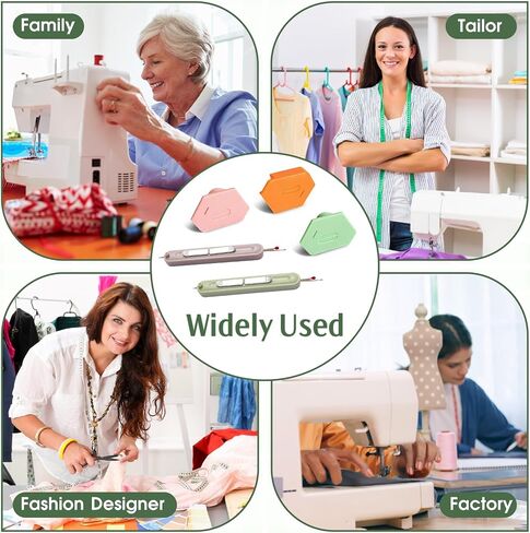 Magnetic Seam Guide for Sewing Machine，Polygonal Multifunctional Graduated Guide Plate with 2 Needle Threader, Sewing Machine Accessories and Supplies in Saudi Arabia