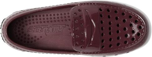 Floafers Boy's Kids Prodigy Driver EVA Loafers (Toddler/Little Kid/Big Kid) Red Patent/Black 13 Little Kid M in Saudi Arabia