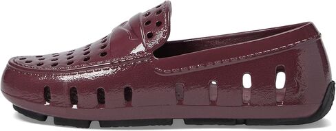 Floafers Boy's Kids Prodigy Driver EVA Loafers (Toddler/Little Kid/Big Kid) Red Patent/Black 13 Little Kid M in Saudi Arabia