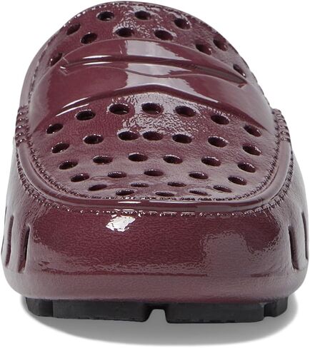Floafers Boy's Kids Prodigy Driver EVA Loafers (Toddler/Little Kid/Big Kid) Red Patent/Black 13 Little Kid M in Saudi Arabia