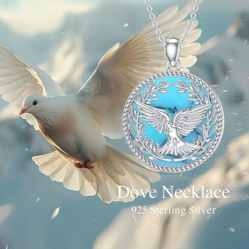 Raven/Eagle/Owl/Phoenix/Panda/Hummingbird/Lion/Moth/Leopard/Marlin Necklace 925 Sterling Silver for Women Men Animal Pendant Jewelry Mothers Day Christmas Gifts in Kuwait