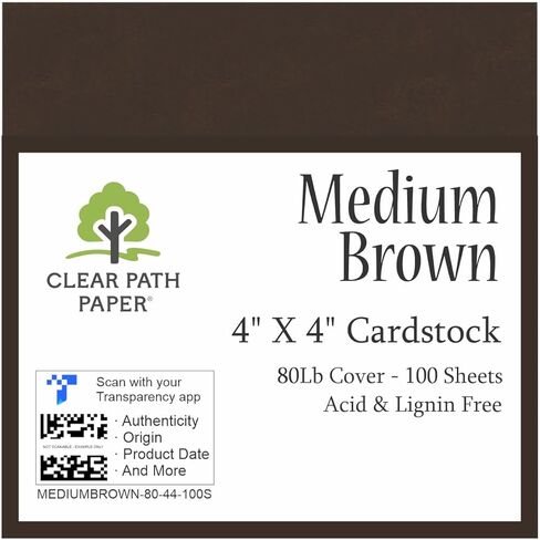 White Cardstock - 4 x 6 inch - 65Lb Cover - 100 Sheets - Clear Path Paper in Saudi Arabia