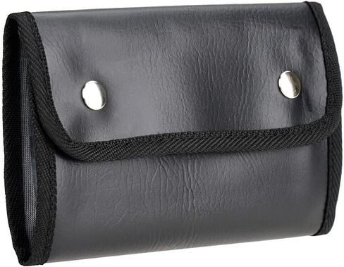 Compact Vinyl Document Holder, 6" x 8" - Stores 36 Documents, Fits in Most Truck Compartments, Durable Vinyl Cover with 2-Snap Closure, Black, J. J. Keller & Associates, Inc. in Saudi Arabia