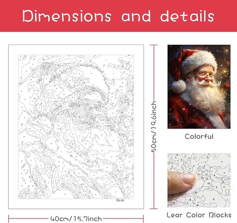 SKRYUIE Paint by Numbers African Woman for Adults, Acrylic Oil Painting by Numbers Kits African American for Beginner with Paintbrushes Brushes Paintwork Art Crafts Canvas for Home Decor 16x20 inch in Kuwait