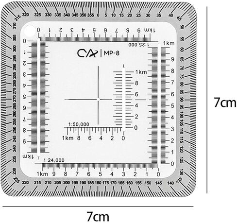 2X UTM Slot Tool Mapp Maps القراءة 1: 24000 1: 25000 1: 50000 in Saudi Arabia