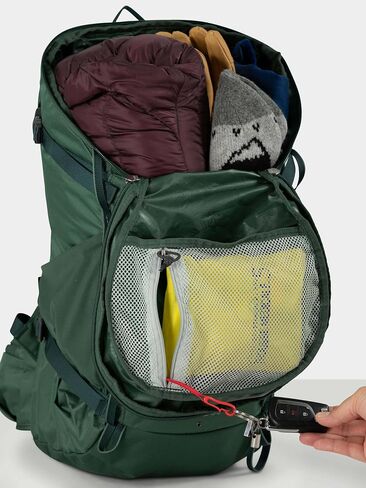 Osprey Skarab 18L Men's Hiking Backpack with Hydraulics Reservoir, Black in Saudi Arabia