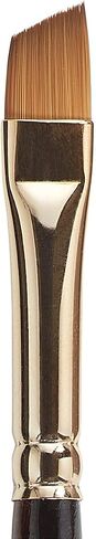 KINGART Premium Finesse 8400-5/8 Angular Shader Series Artist Brush, Synthetic Kolinsky Sable Hair, Short Handle, for Watercolor and Oil Paints, Size 5/8" in Saudi Arabia