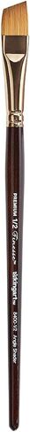 KINGART Premium Finesse 8400-5/8 Angular Shader Series Artist Brush, Synthetic Kolinsky Sable Hair, Short Handle, for Watercolor and Oil Paints, Size 5/8" in Saudi Arabia