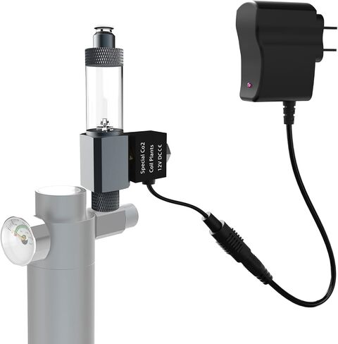 نظام Fzone Desktop Aquarium CO2 ، منظم CO2 مع خرطوشة ثاني أكسيد الكربون التي يمكن التخلص منها 45 جرام ، متوافقة مع واجهات الخيوط 5/8 "و 3/8" ، مثالية لأحواض السمك النانوي in Kuwait