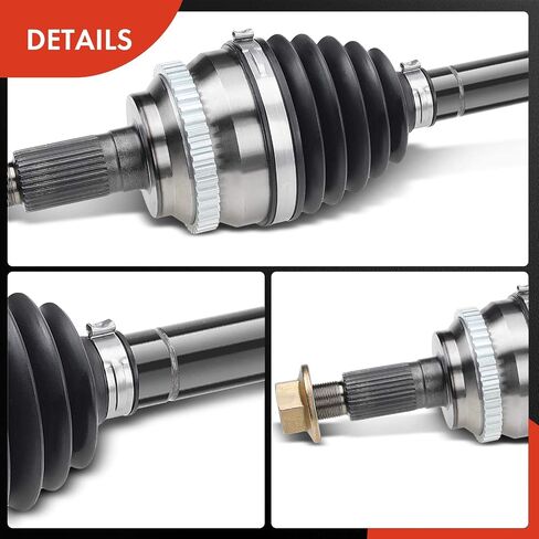 A-Premium CV Axle Shaft Assembly Compatible with Mazda CX-7 2007-2012 2.3L, CX-9 2007-2015, Front Left Driver Side, Replace# GP312560XB, GP312560XD in Saudi Arabia