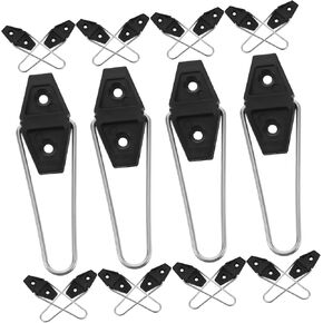Homoyoyo 30Pcs Easel Frame Supports for Photo Frames Durable Brackets for Desktop Display Design Versatile Picture Frame Backing for Home and Office Use