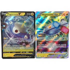 Pokemon Magnezone V & Vstar Lost Origin Ultra Rare Trading Card Set - 056/196-057/196