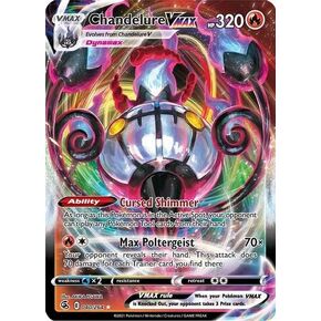 Chandelure VMAX - 040/264 - Ultra Rare - Sword & Shield - Fusion Strike