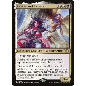 Magic: the Gathering - Drana and Linvala (222) - March of The Machine