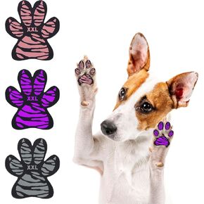 مشهد الكلب PAW واقي مضاد للانزلاق للحفاظ على الكلاب من الانزلاق على الأرضيات الصلبة ، الأفضل للصيف الرصيف الساخن ، أحذية الكلاب الجوارب الجوارب راحة S 36 قطعة