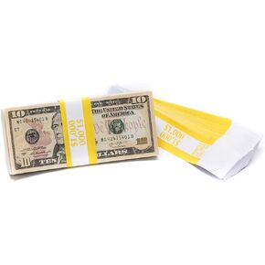 Barred ABA $1,000 Currency Band Bundles (1,000 Bands)