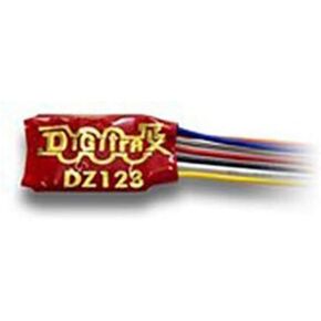 Digitrax® 1 AMP اقتصاد وحدة فك ترميز سلكية (2 وظيفة) z مقياس 0.5 لتر