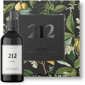 Fragrance Oil for Diffusers, 3.38 Fl Oz, Pure Scented Oil Blend with Glass Dropper (212 Hotel)