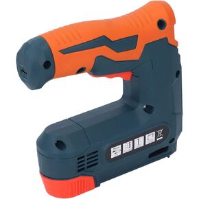 Electric Staple Guns, 2 in 1 Cordless Stapler Nail Guns Set with 2000pcs Staple Nails, 3.7V Brad Nailer Tacker for Upholstery Wood Carpentry Crafts Brad Nailer Kit with USB