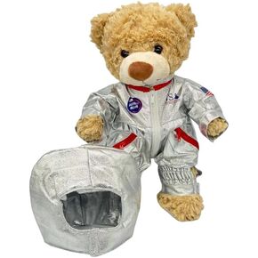 Astro Bear Spacesuit Outfit for 14 to 18 Inch Stuffed Animals Space Themed Costume for Plush Toys, Teddy Bears, and Dolls, Astronaut Dress-Up Clothes for Kids, Galaxy Adventure
