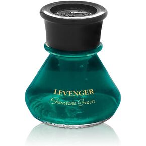 Levenger Bottled Ink, Fountain Pen Ink Well Refill Bottle, Quick Dry, 50ml, Cardinal Red