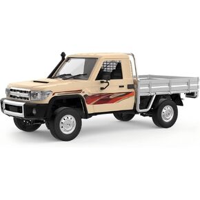 Mini Remote Control Truck, 1:14 Scale 2.4GHz Proportional Steering High-Speed RC Off-Road Vehicle with Adjustable Suspension - RTR