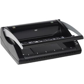 GBC Binding Machine, Manual 200 Sheet Binding Capacity, Electric Punches 24 Sheets, VeloBind V110E (7704260)