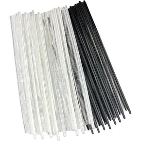 Tucky Stitchy Micro Fasteners Ultimate Refill Pack, 2000 Pack, 0.18 inch White and Black Tag Attachments