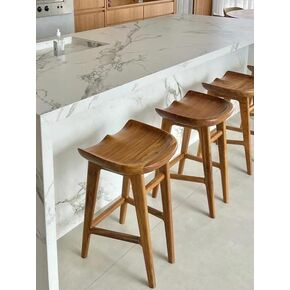 High wooden Bar stool | Unique design