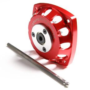 Metal HPI Baja Rotor Electric Starter for RC 1/5 Gasonline Car HPI km rv Baja 5b ss 5sc Upgrade Part (Black)