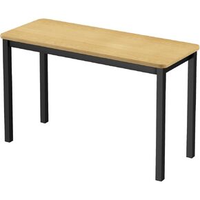 Correll Lab Table with Fusion Maple and Black Finish LT2472-16-09-16