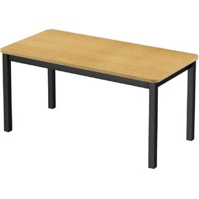 Correll Lab Table with Fusion Maple and Black Finish LT3060-16-09-16